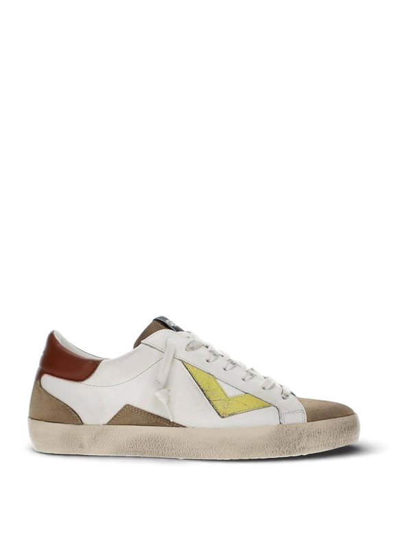 4B12: sneakers - Sneakers Bianco