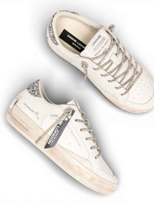 スニーカー - 白 shop online: CRIME LONDON