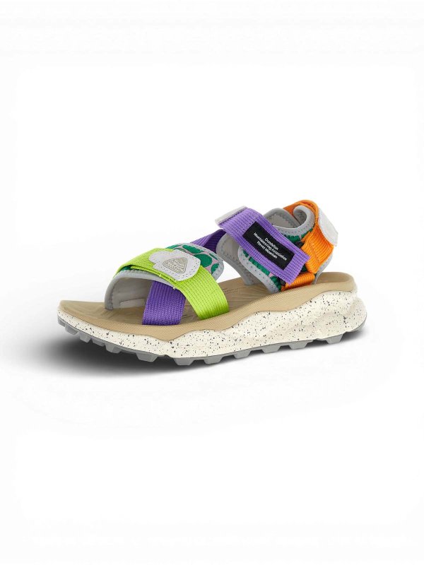 FLOWER MOUNTAIN: sandals online - Yellow Sandals