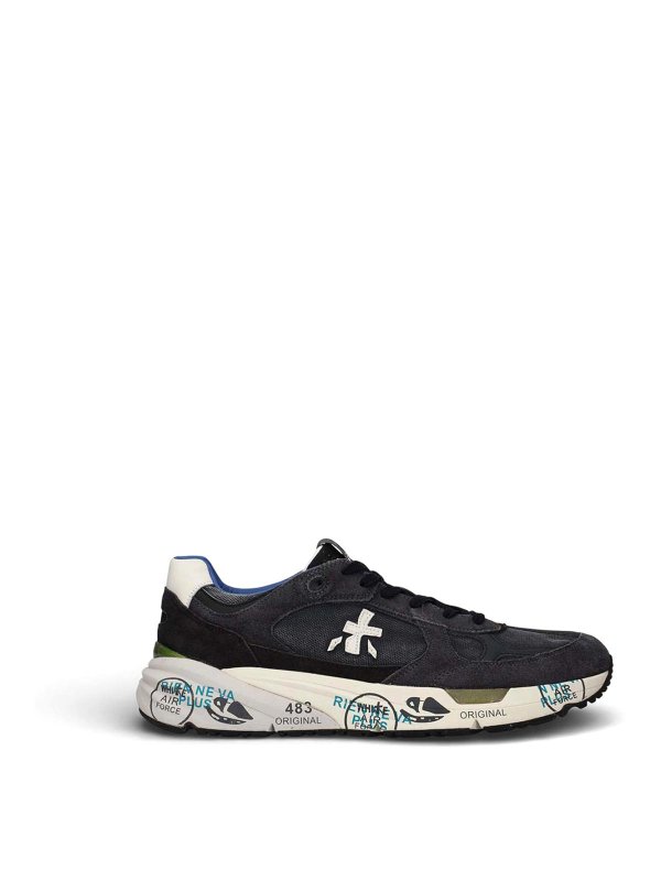 PREMIATA: trainers - Black Sneakers