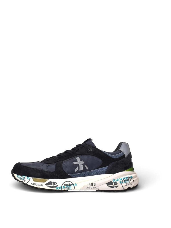 The Best Shops PREMIATA: trainers - Blue Sneakers