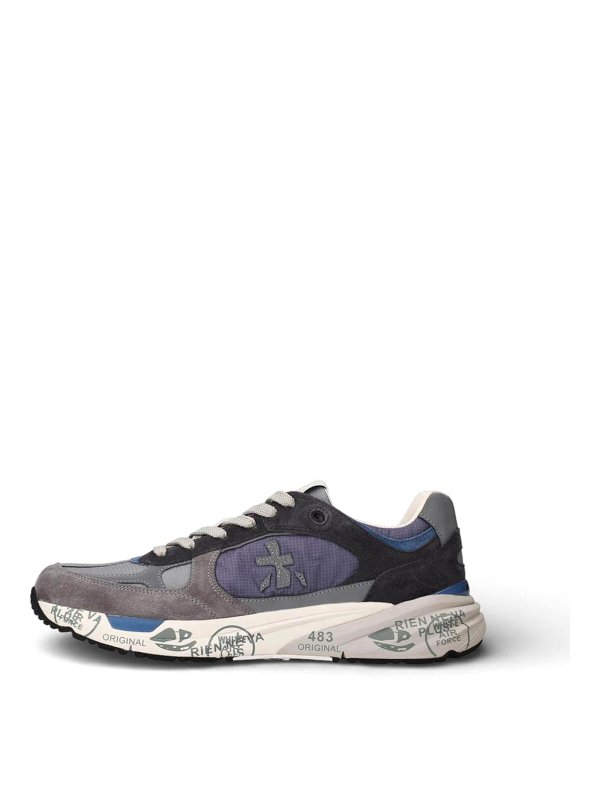 The Best Shops PREMIATA: sneakers - Sneakers Blu+Grigio