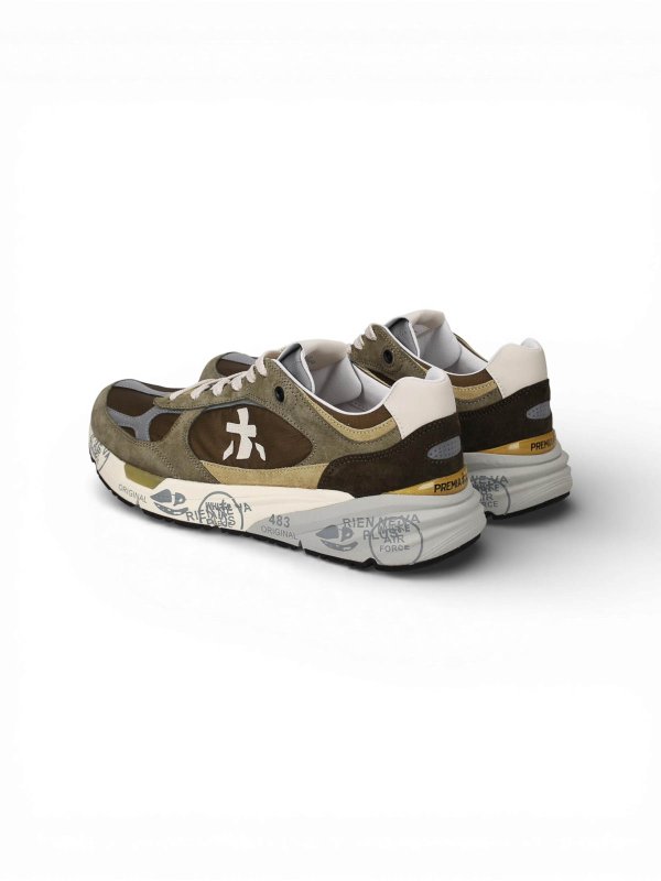 PREMIATA buy online Green+Brown Sneakers