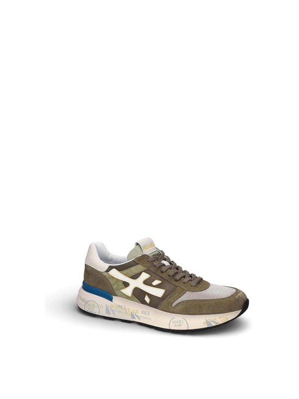 PREMIATA: trainers online - Green Sneakers