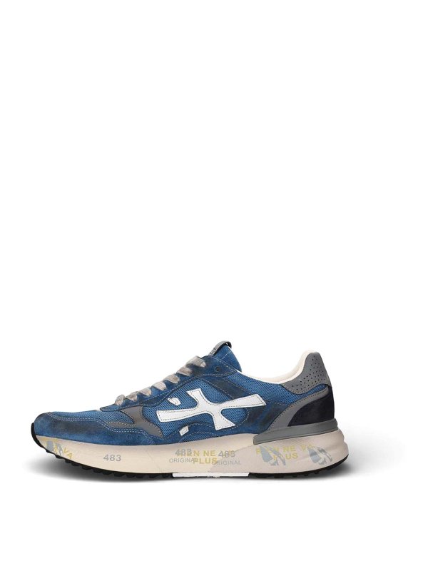 The Best Shops PREMIATA: trainers - Blue Sneakers