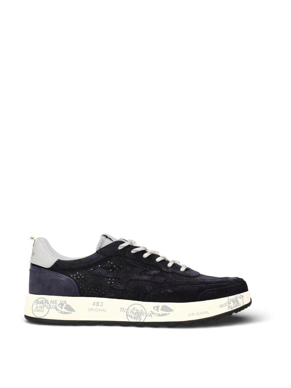PREMIATA: trainers - Blue Sneakers