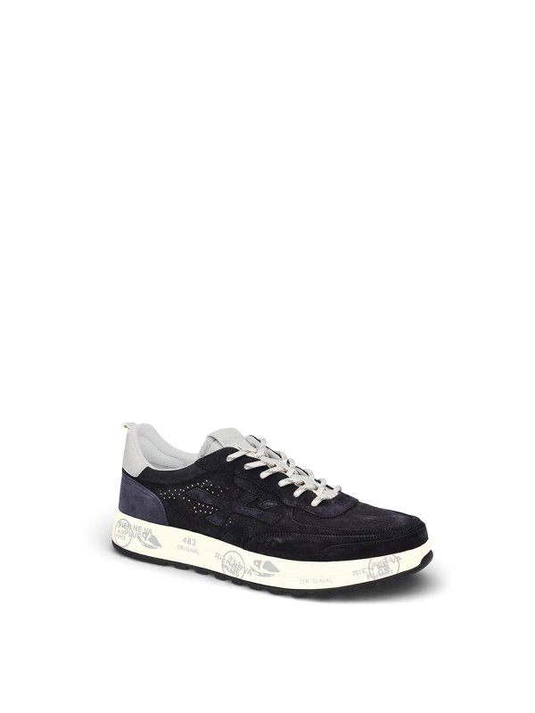 PREMIATA: trainers online - Blue Sneakers