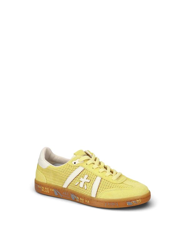 PREMIATA: trainers online - Yellow Sneakers