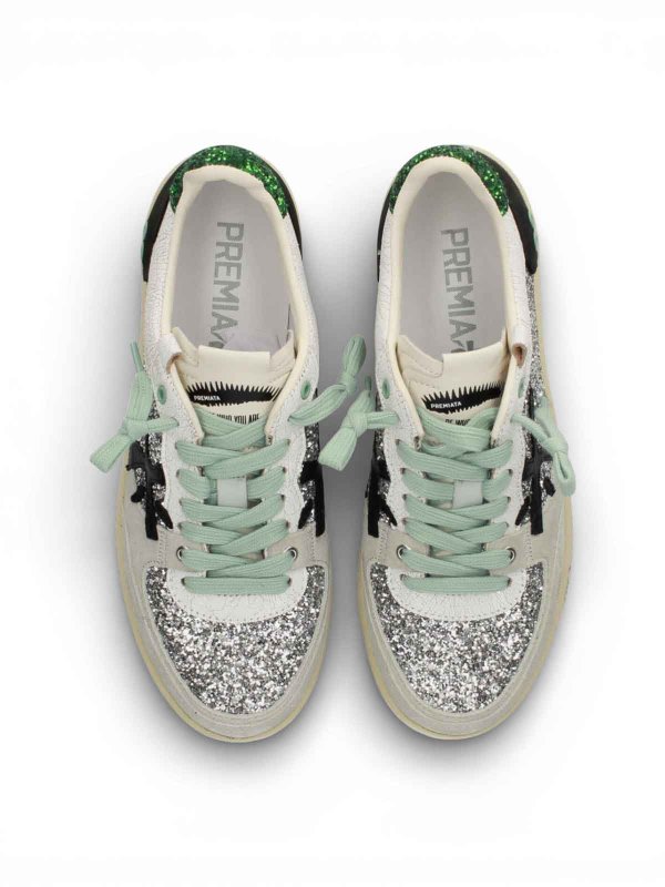The Best Shops PREMIATA: Silver Sneakers