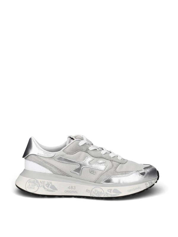 PREMIATA: trainers - Silver Sneakers