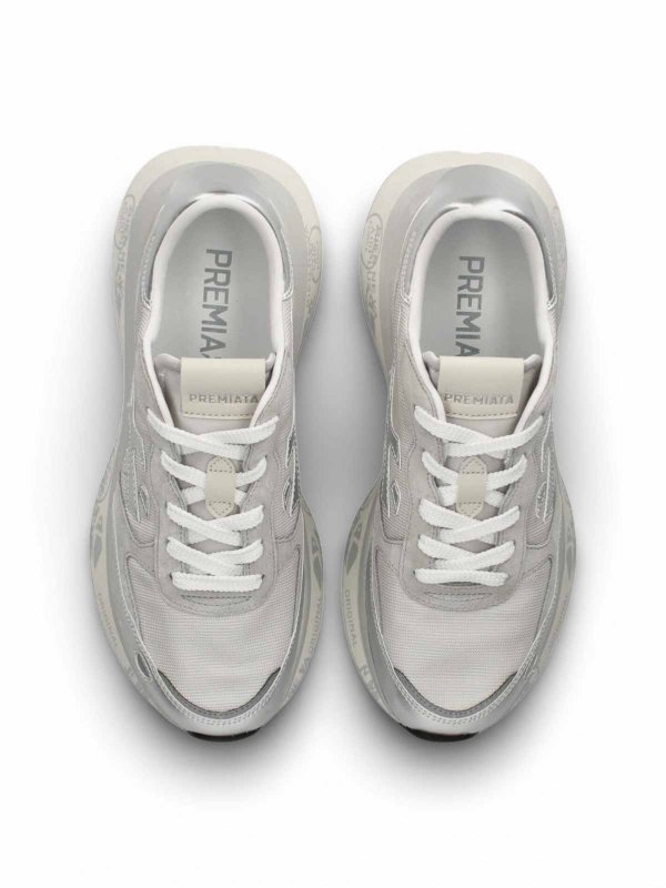 The Best Shops PREMIATA: Silver Sneakers