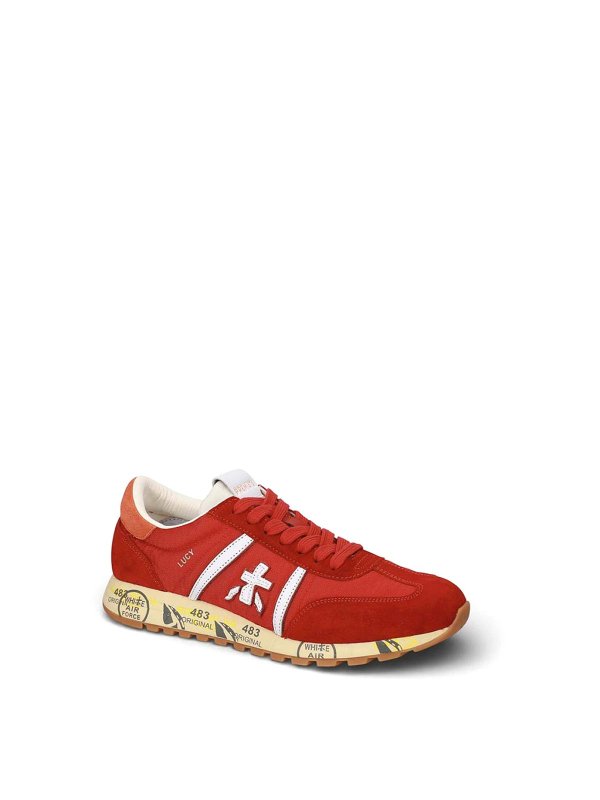PREMIATA: Chaussures de sport online - Baskets - Rouge
