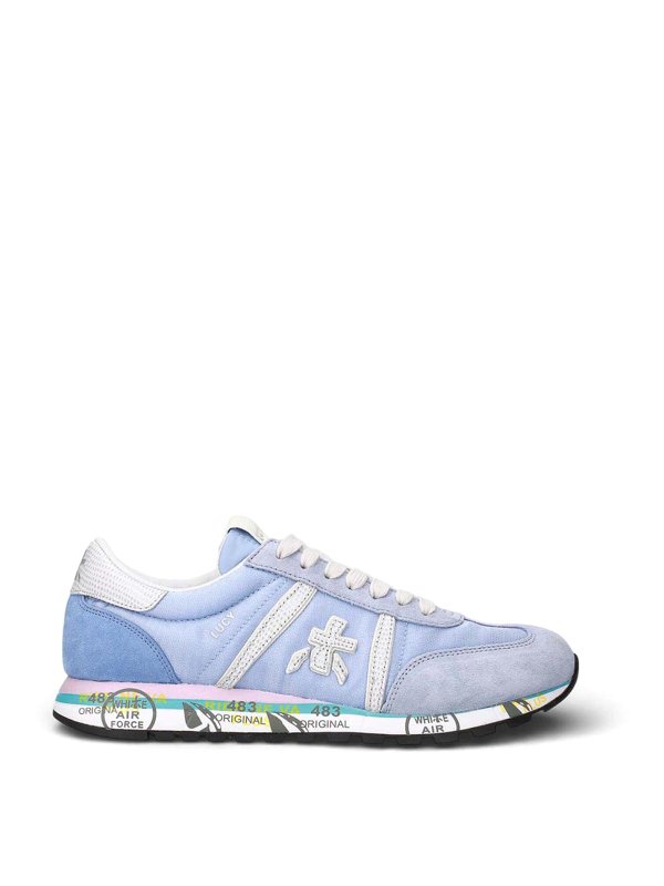 PREMIATA: trainers - Light blue sneakers
