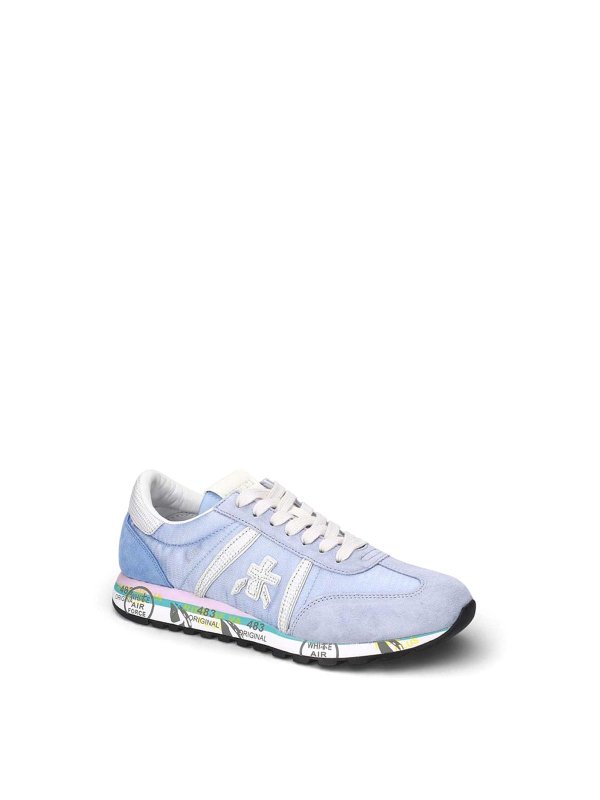 PREMIATA: trainers online - Light blue sneakers