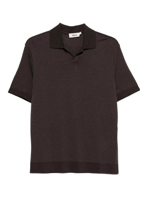 ALTEA: Poloshirts - Poloshirt - Braun