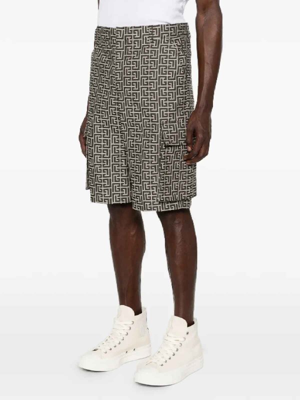 The Best Shops Balmain: Hosen Shorts - Shorts - Weiß