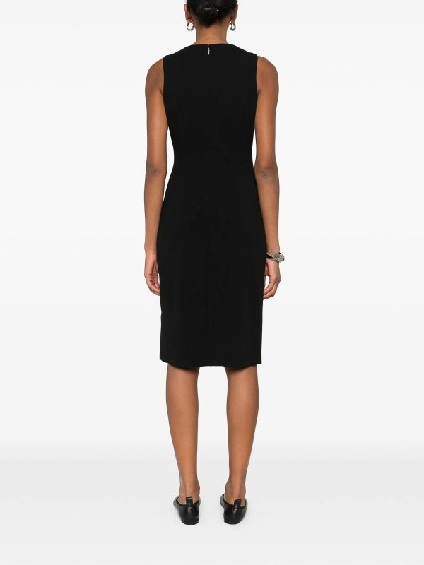 膝丈ドレス - 黒 shop online: CALVIN KLEIN