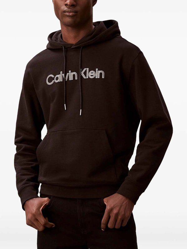 The Best Shops CALVIN KLEIN: スウェット＆セーター - スウェットシャツ/セーター - 黒