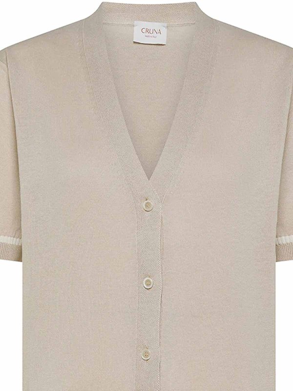 CRUNA: Cardigans online - Cardigan - Beige