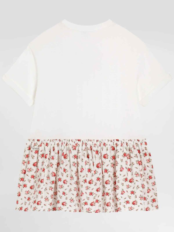 Dolce & Gabbana Jr: ニーレングスドレス online - 膝丈ドレス - ピンク