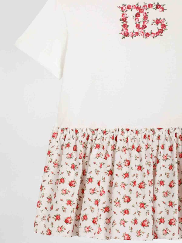 膝丈ドレス - ピンク shop online: Dolce & Gabbana Jr