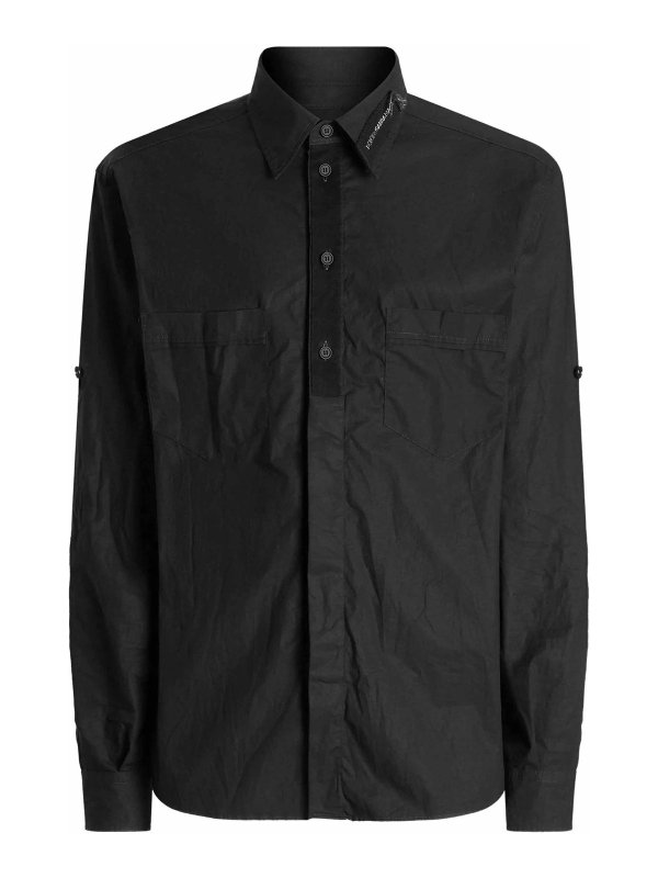 DOLCE & GABBANA: Hemden - Hemd - Schwarz