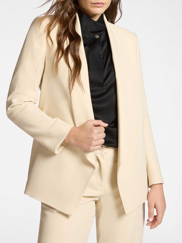 ELENA MIRO`: Vestes de costume online - Blazer - Beige