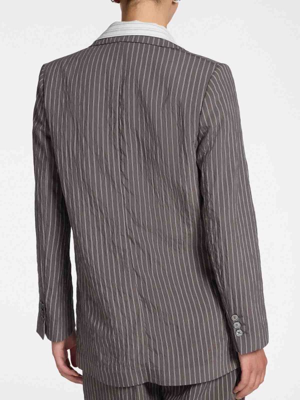 The Best Shops ELENA MIRO`: Vestes de costume - Blazer - Gris