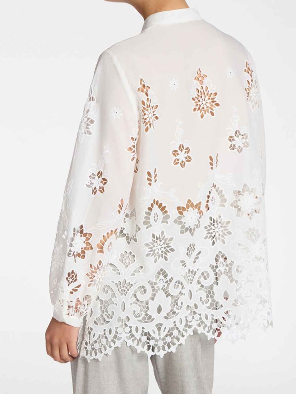 The Best Shops ELENA MIRO`: シャツ - シャツ - クリーム