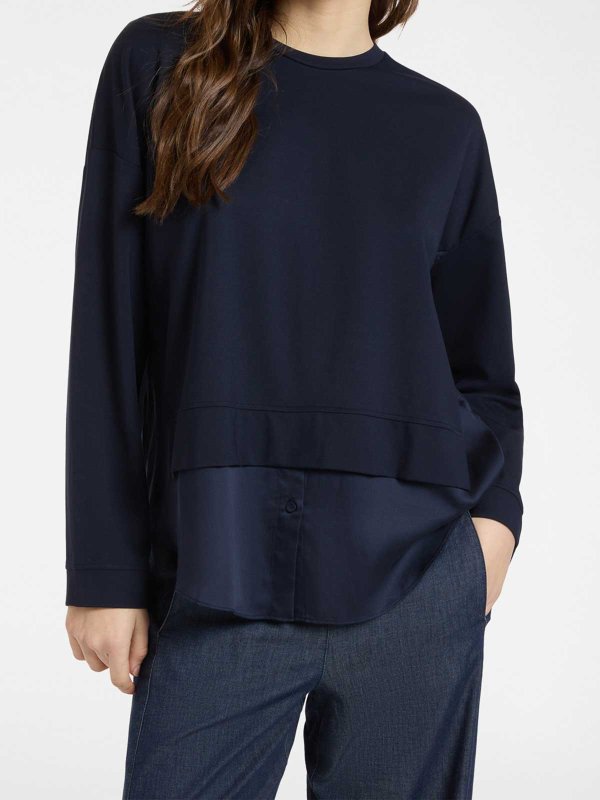 ELENA MIRO`: Sudaderas y suéteres online - Sudadera - Azul