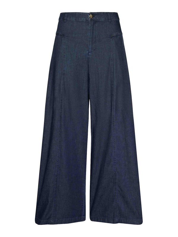 ELENA MIRO`: Bootcut - Bootcut Jeans - Blau