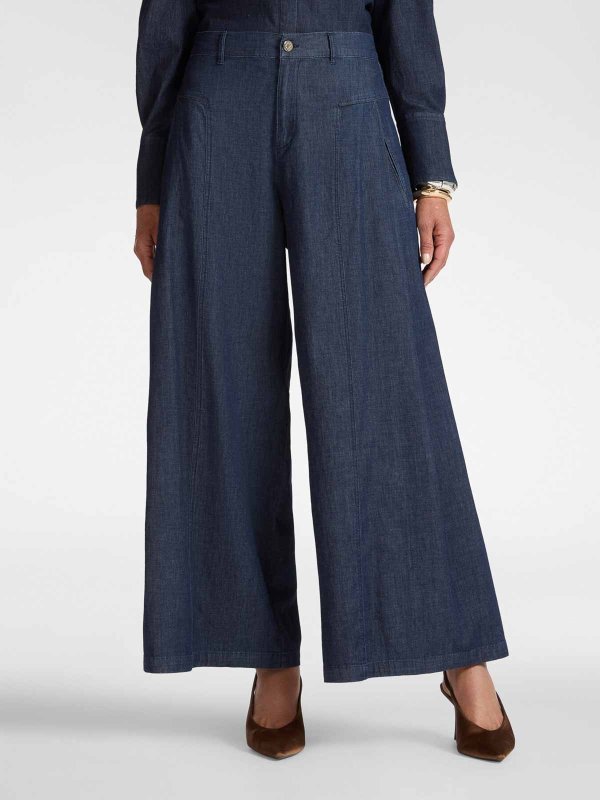 ELENA MIRO`: Bootcut online - Bootcut Jeans - Blau