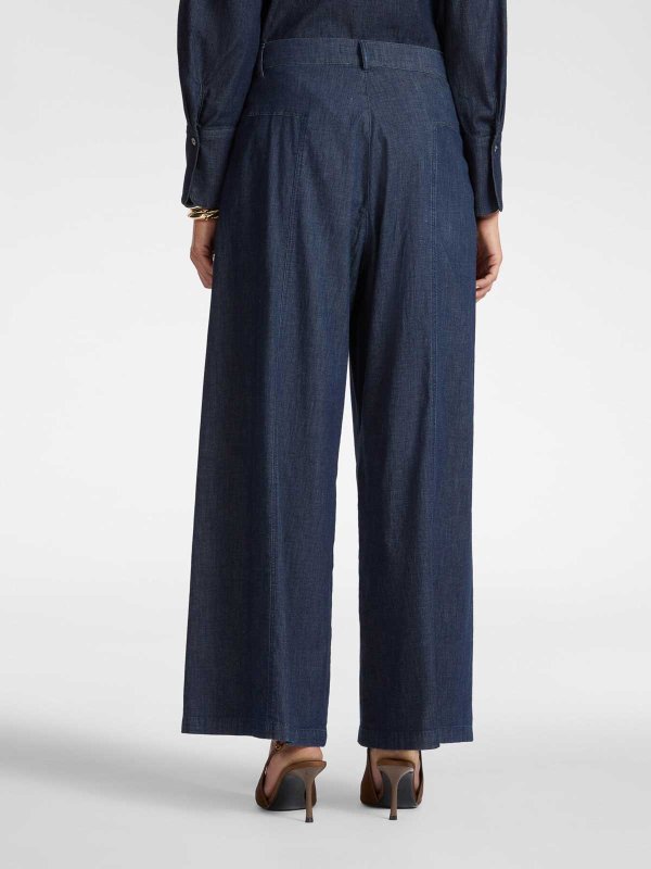 The Best Shops ELENA MIRO`: Bootcut - Bootcut Jeans - Blau