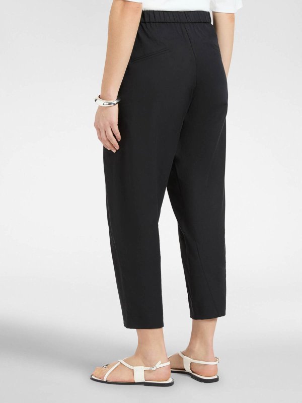 The Best Shops ELENA MIRO`: casual trousers - Pants