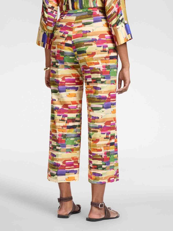 The Best Shops ELENA MIRO`: casual trousers - Pants