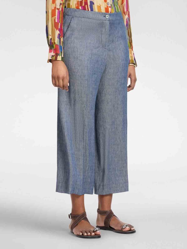 ELENA MIRO`: casual trousers online - Mariner