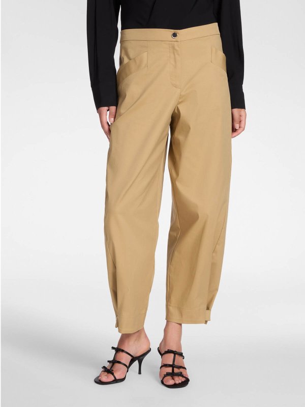 ELENA MIRO`: casual trousers online - Pants