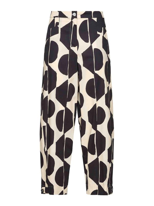ELENA MIRO`: casual trousers - Pants