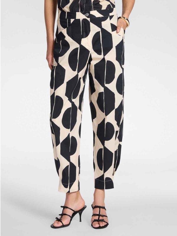 ELENA MIRO`: casual trousers online - Pants