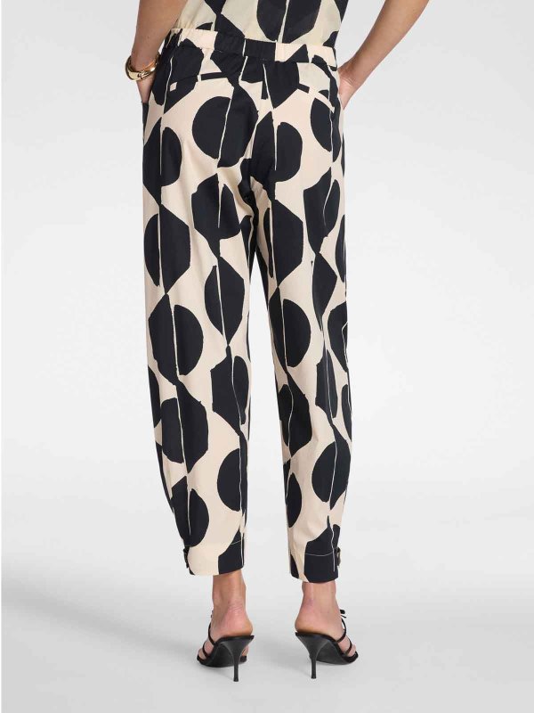 The Best Shops ELENA MIRO`: casual trousers - Pants