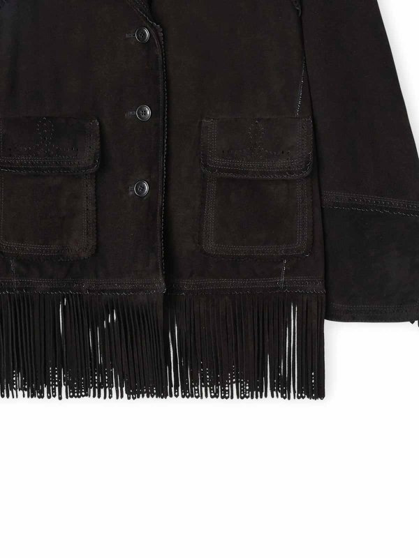 ERMANNO SCERVINO: knee length coats online - Single-breasted coat