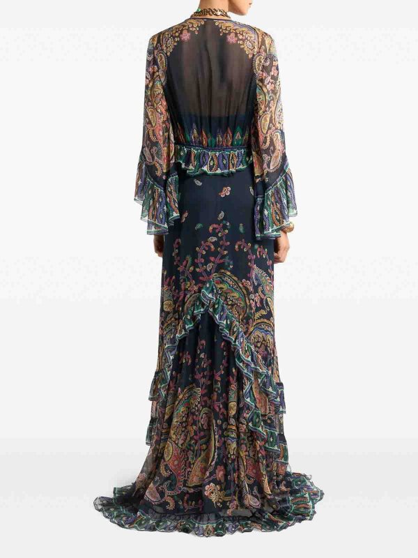 The Best Shops ETRO: Vestidos media pierna - Vestido Midi - Multicolor