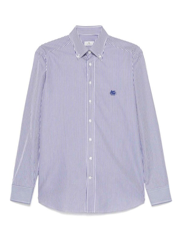 ETRO: シャツ - シャツ - ブルー