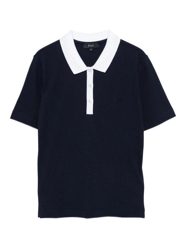 FAY: Polos - Polo - Azul