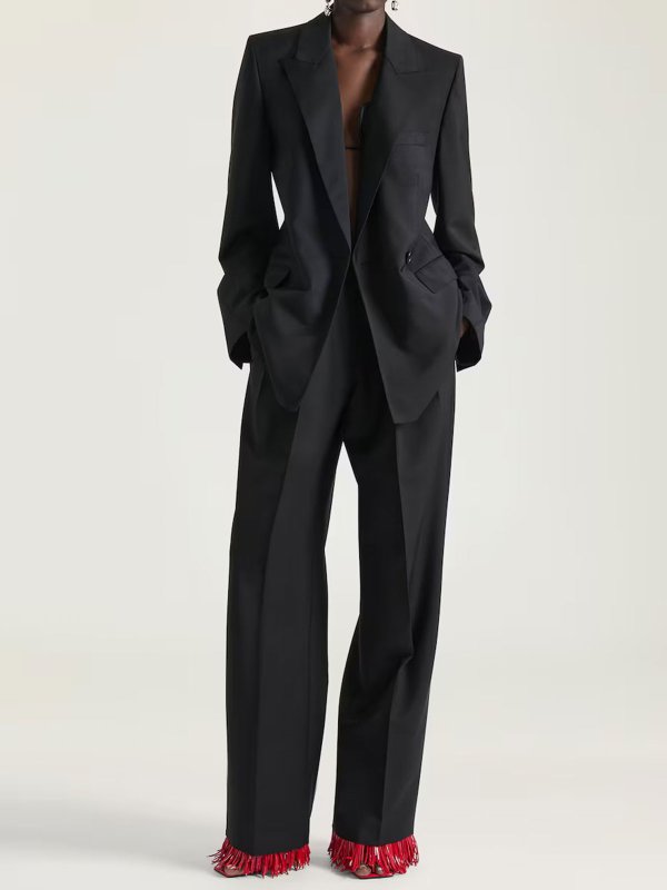 GIVENCHY: blazers online - Double Breasted Tailored Jacket