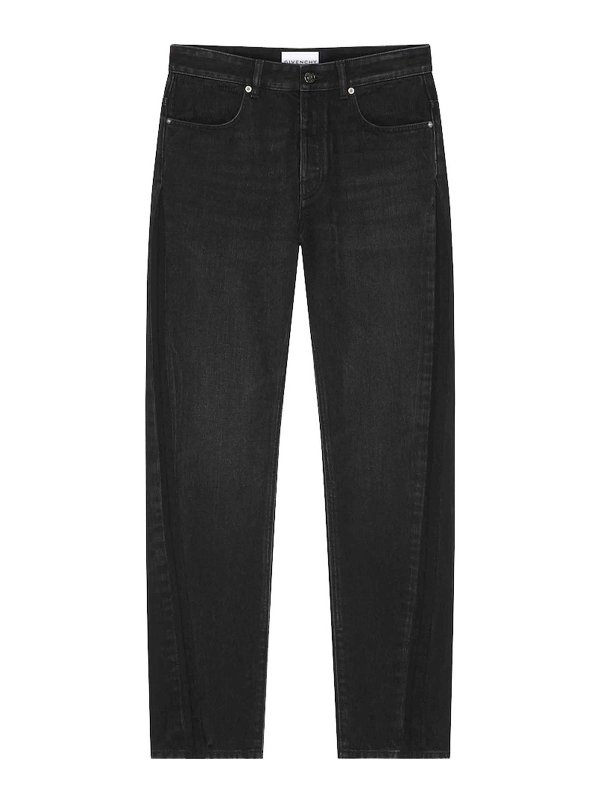 GIVENCHY: Jeans Rectos - Vaqueros Rectos - Negro