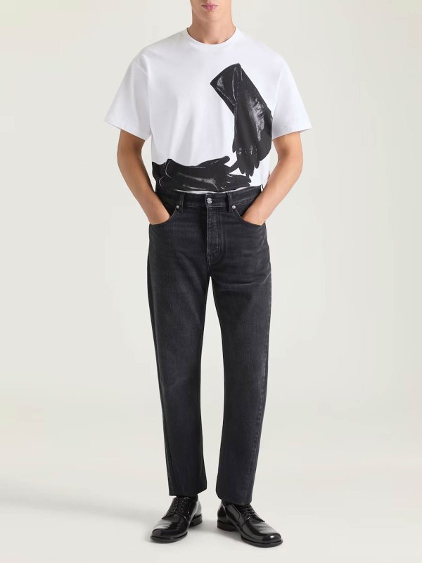GIVENCHY: Jeans Rectos online - Vaqueros Rectos - Negro