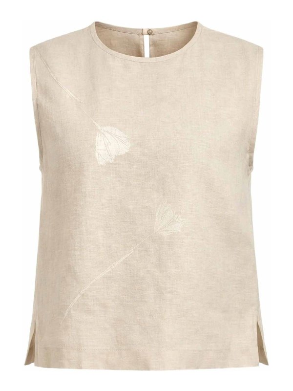 GLANSHIRT: Camisas - Camisa - Beis
