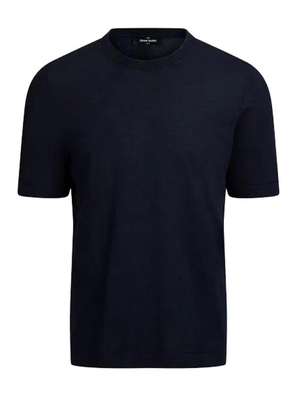 GRAN SASSO: Pull col rond - Pull Col Rond - Noir