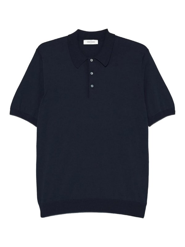 GRAN SASSO: Polos  - Polo - Noir